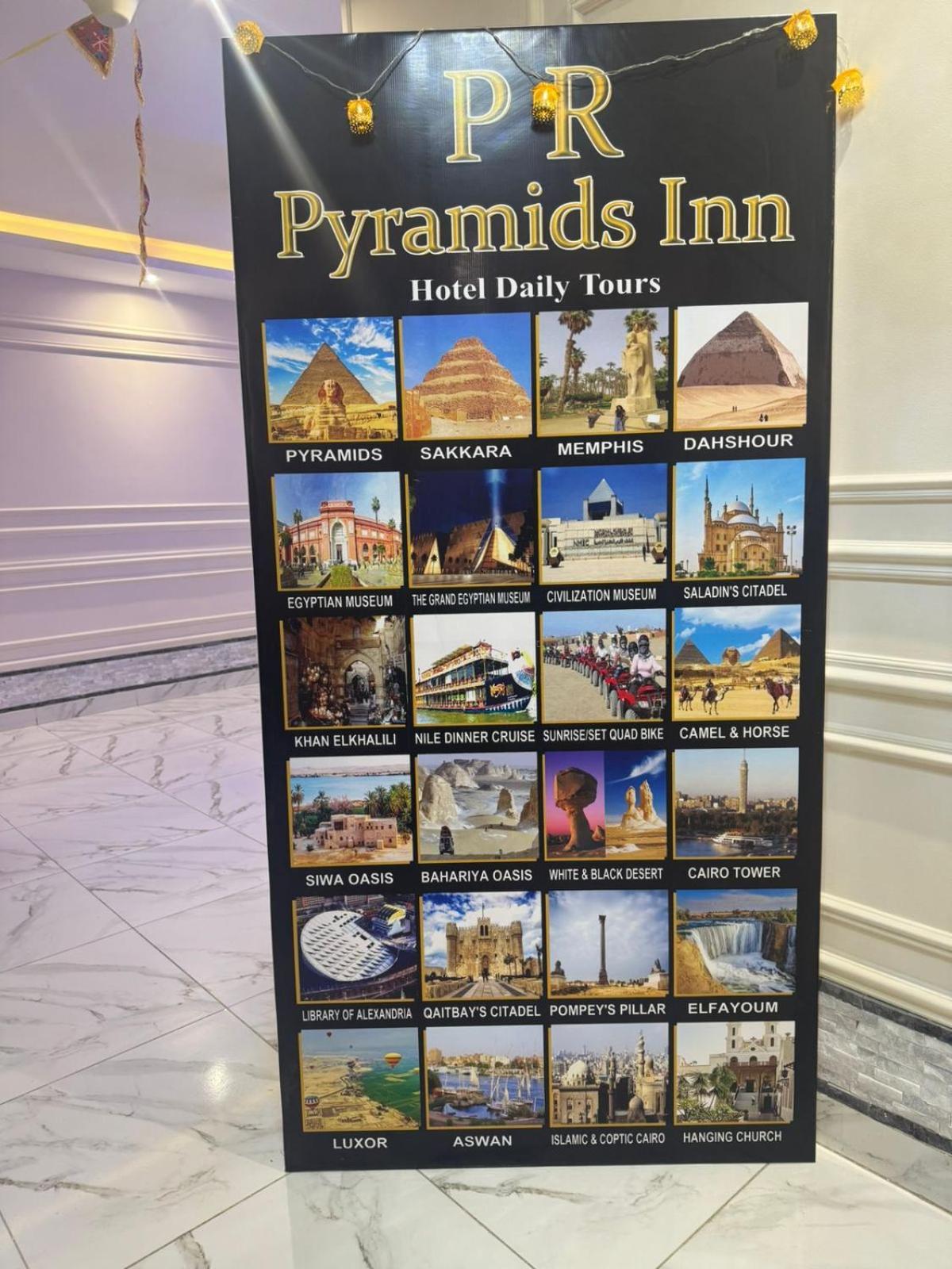 Egyptus Pyramids Inn Kairo Exteriör bild